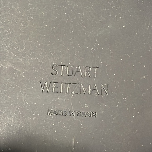 New Stuart Weitzman The City Boot Over the Knee Black Leather Sz 4 - Picture 7 of 13